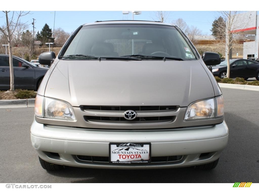 1999 Sienna XLE - Sable Pearl / Oak Beige photo #6