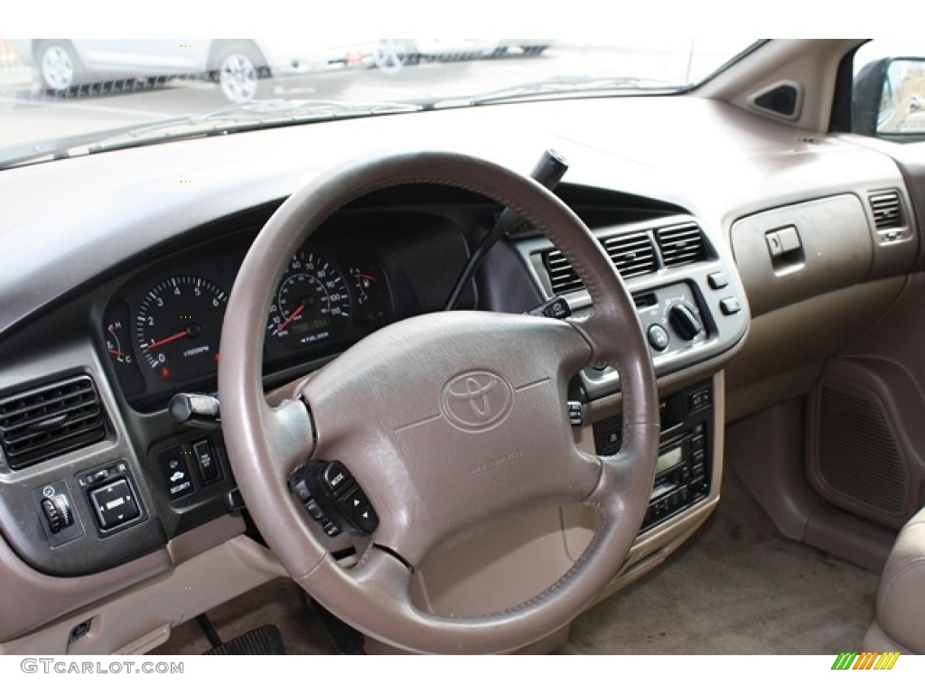 1999 Sienna XLE - Sable Pearl / Oak Beige photo #8