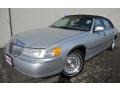 1999 Silver Frost Metallic Lincoln Town Car Executive  photo #1