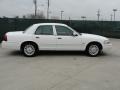 2010 Vibrant White Mercury Grand Marquis LS Ultimate Edition  photo #2