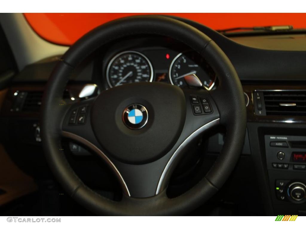 2010 3 Series 335i Sedan - Alpine White / Saddle Brown Dakota Leather photo #9