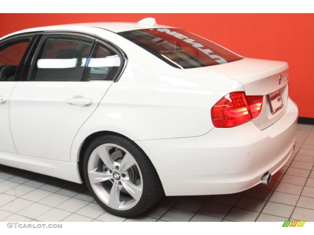 2010 3 Series 335i Sedan - Alpine White / Saddle Brown Dakota Leather photo #18