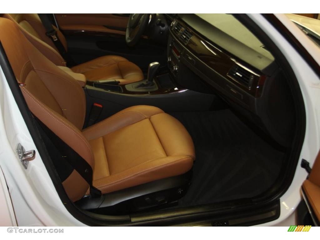2010 3 Series 335i Sedan - Alpine White / Saddle Brown Dakota Leather photo #31