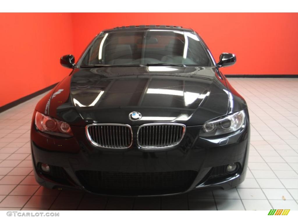 2010 3 Series 335i Coupe - Jet Black / Black photo #21