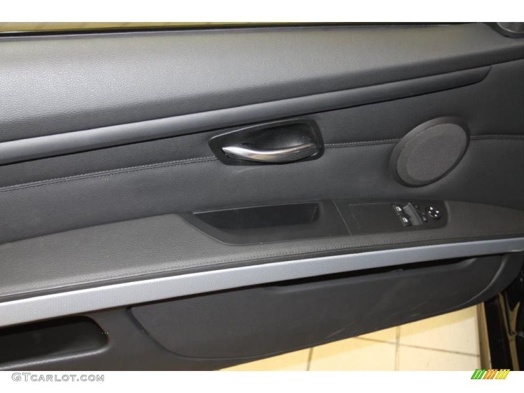 2010 3 Series 335i Coupe - Jet Black / Black photo #23