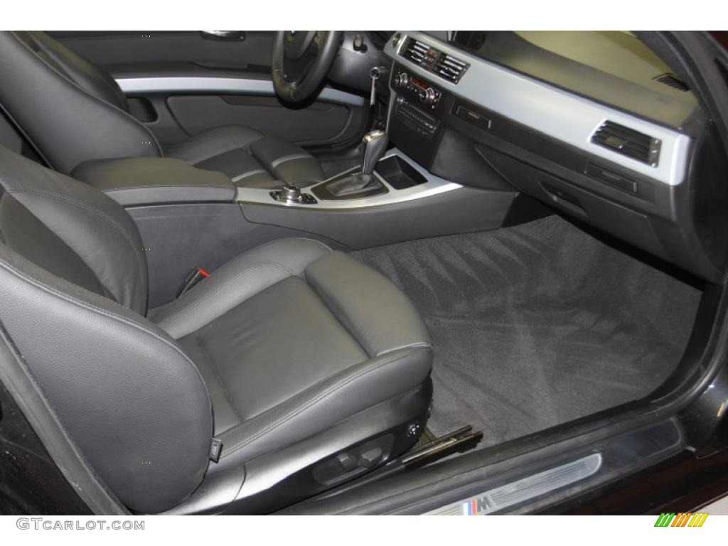 2010 3 Series 335i Coupe - Jet Black / Black photo #31