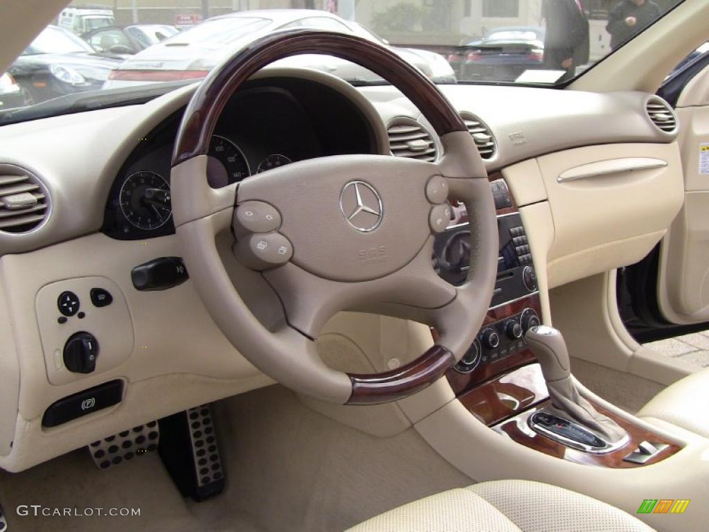 2005 Mercedes-Benz CLK 320 Cabriolet Stone Dashboard Photo #46665434