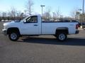 Summit White - Silverado 2500HD LS Regular Cab 4x4 Photo No. 9