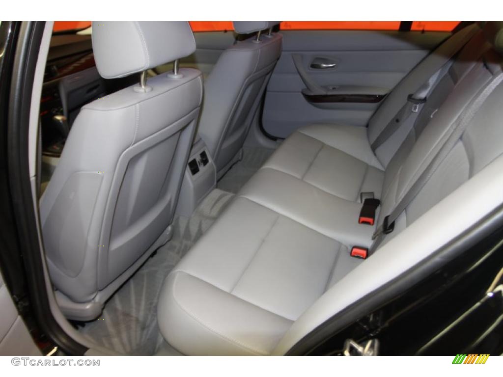 Gray Dakota Leather Interior 2011 BMW 3 Series 335i Sedan Photo #46665833