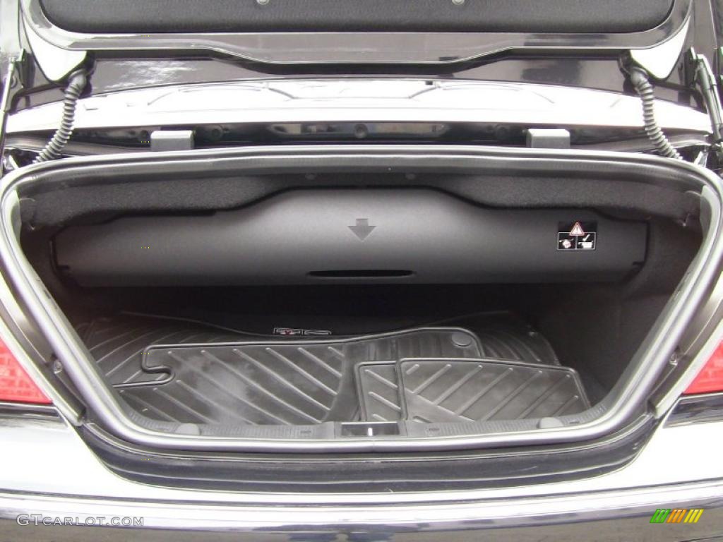 2009 Mercedes-Benz CLK 550 Cabriolet Trunk Photos