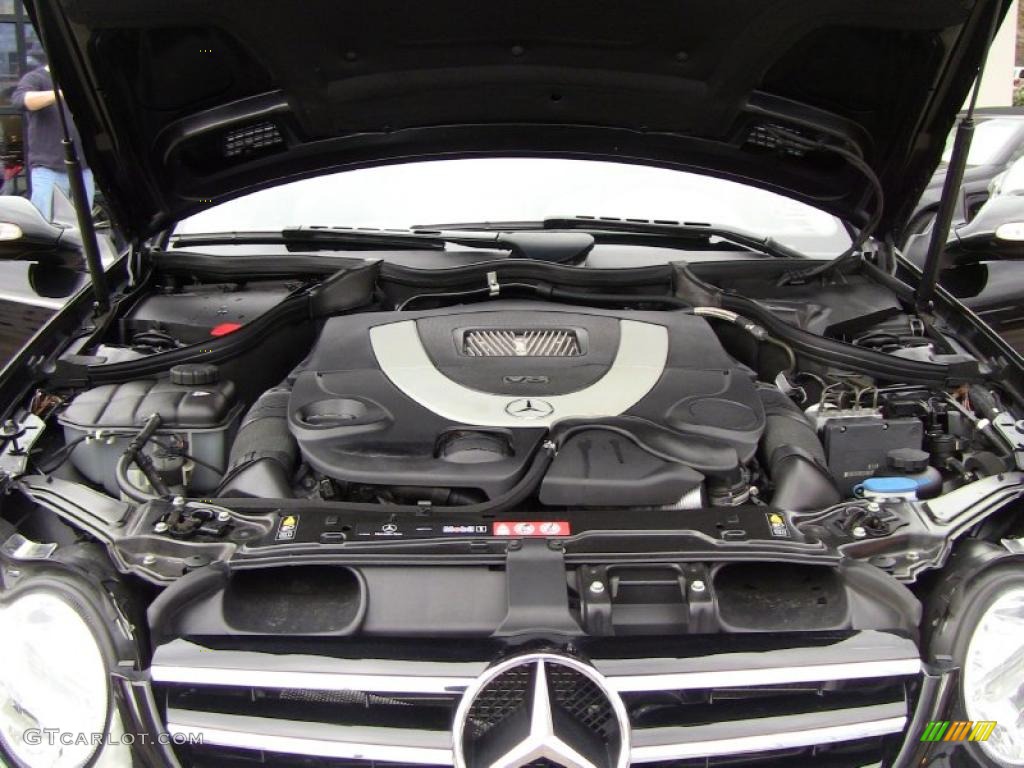 2009 Mercedes-Benz CLK 550 Cabriolet 5.5 Liter DOHC 32-Valve VVT V8 Engine Photo #46666160