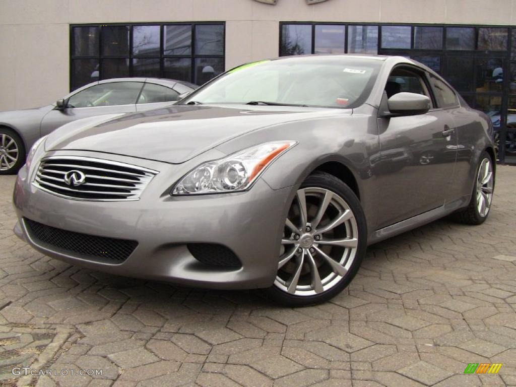 Platinum Graphite Gray 2008 Infiniti G 37 S Sport Coupe Exterior Photo #46666862
