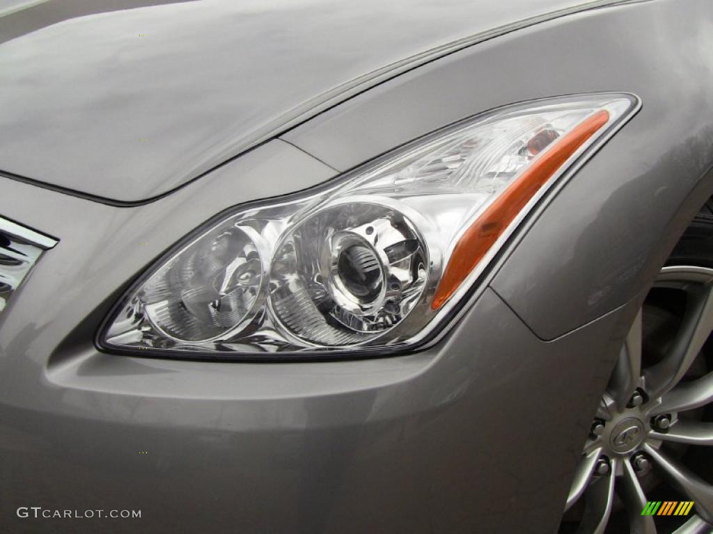 Platinum Graphite Gray 2008 Infiniti G 37 S Sport Coupe Exterior Photo #46666894