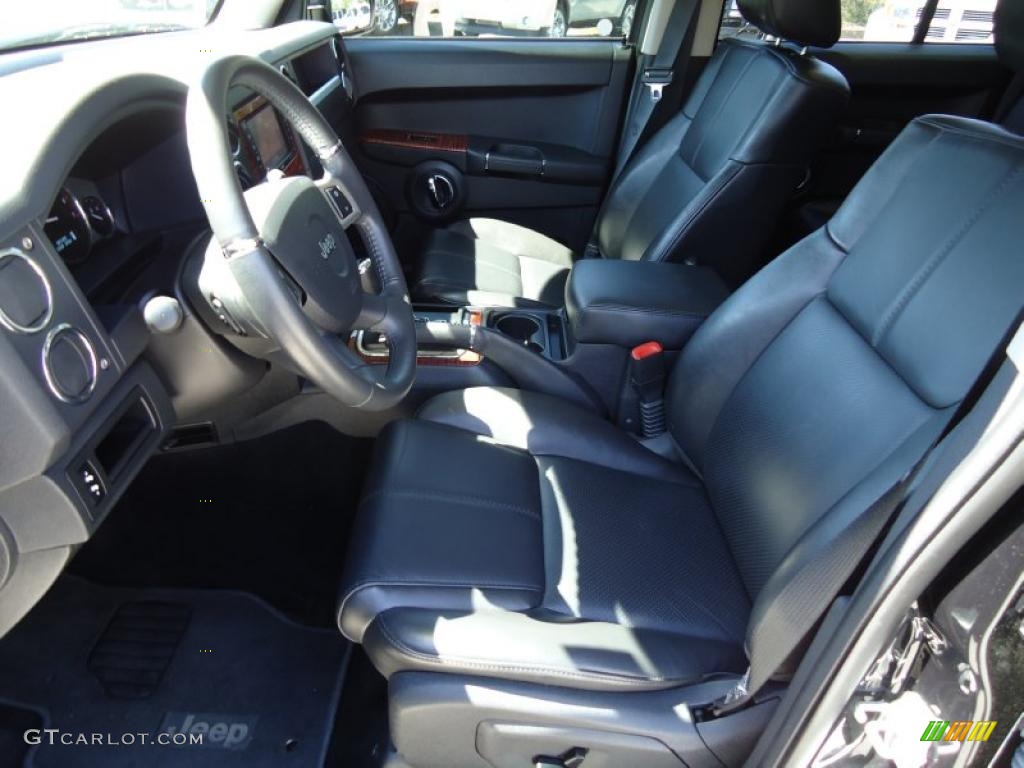 Dark Slate Gray Interior 2010 Jeep Commander Limited Photo #46666937