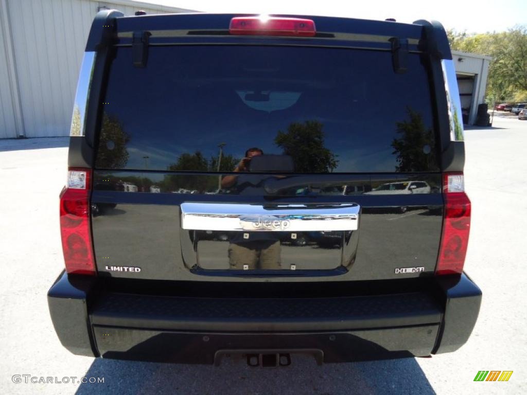 2010 Commander Limited - Brilliant Black Crystal Pearl / Dark Slate Gray photo #11