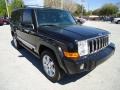 Brilliant Black Crystal Pearl 2010 Jeep Commander Limited Exterior