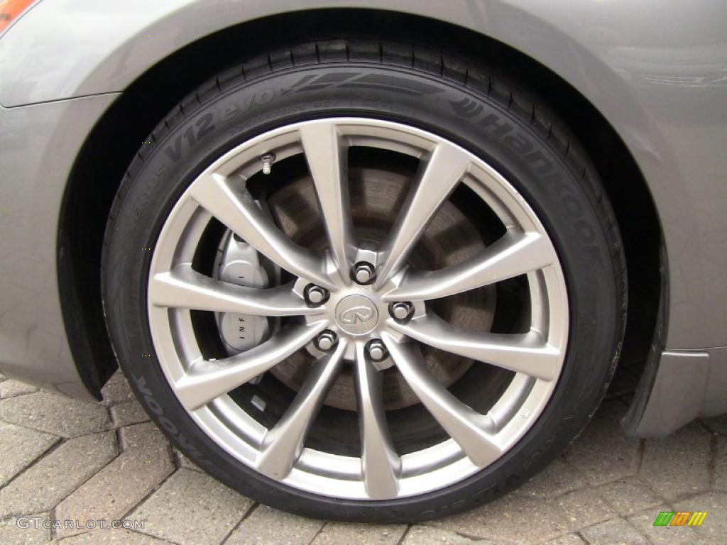 2008 Infiniti G 37 S Sport Coupe Wheel Photo #46667126