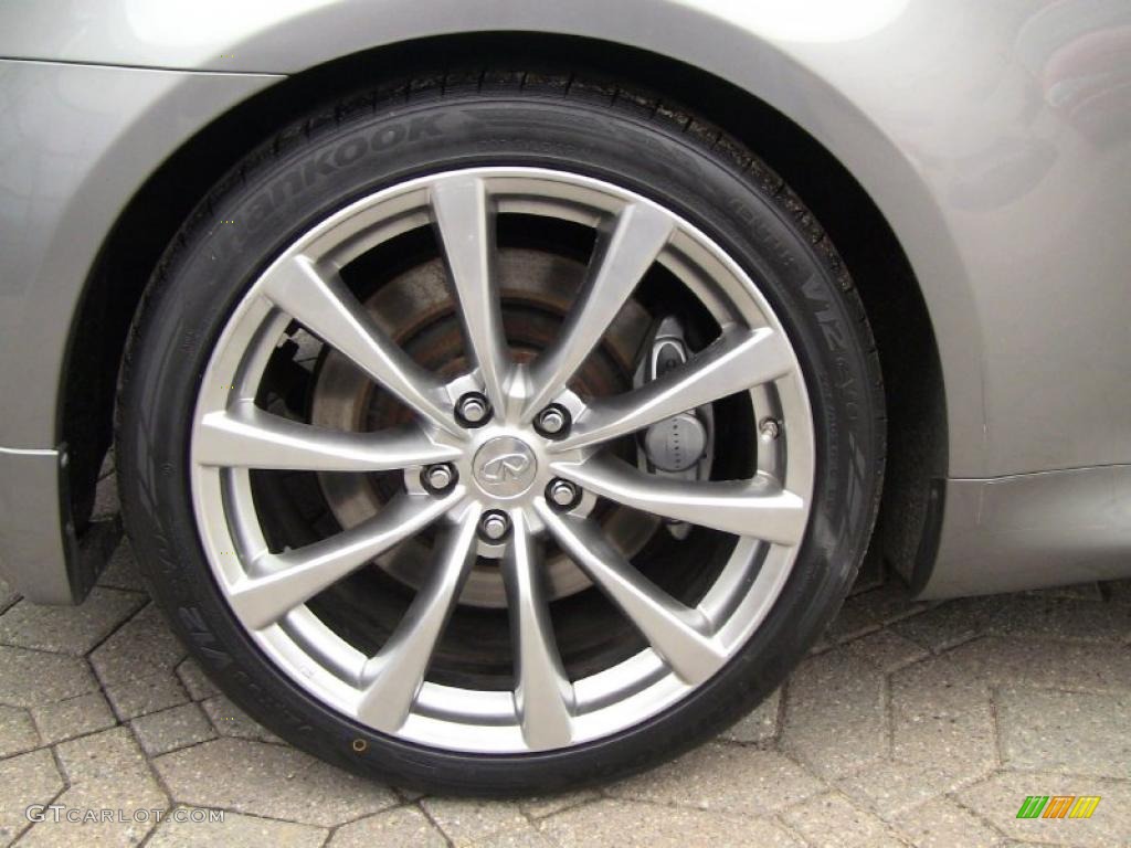 2008 Infiniti G 37 S Sport Coupe Wheel Photo #46667156