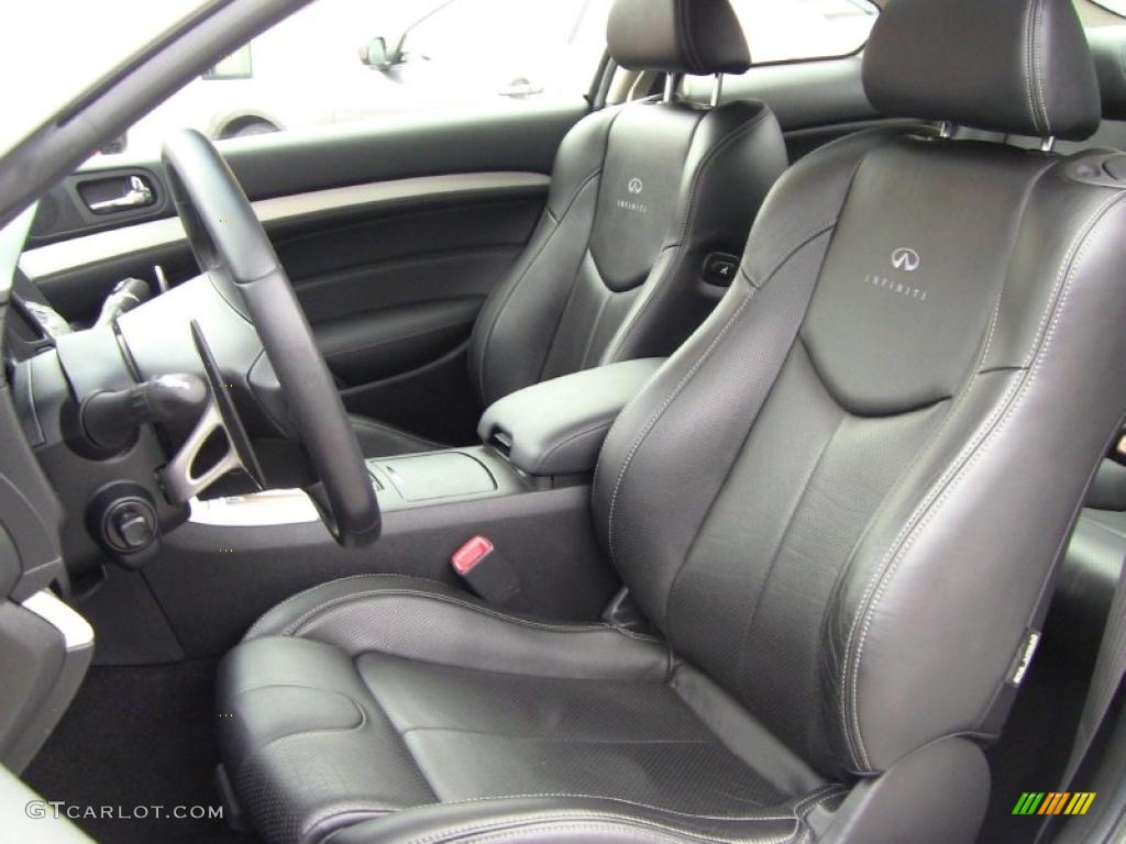 Graphite Interior 2008 Infiniti G 37 S Sport Coupe Photo #46667261