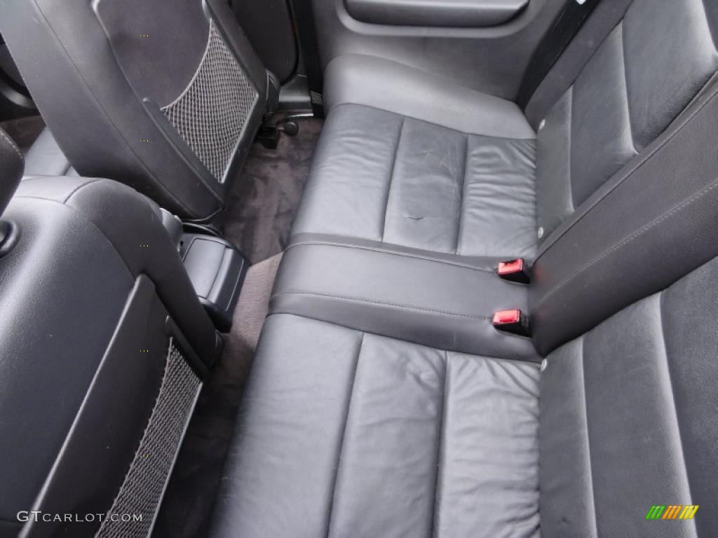 2004 A4 1.8T Cabriolet - Light Silver Metallic / Black photo #26