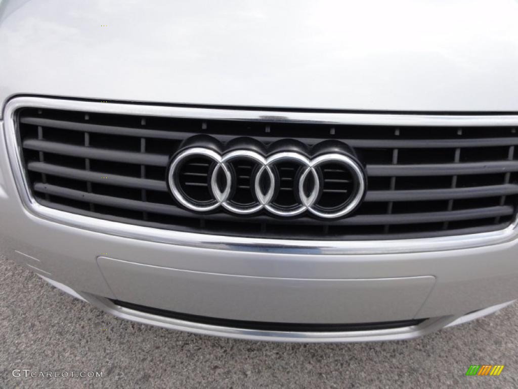 2004 A4 1.8T Cabriolet - Light Silver Metallic / Black photo #37