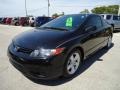 2008 Nighthawk Black Pearl Honda Civic EX-L Coupe  photo #1