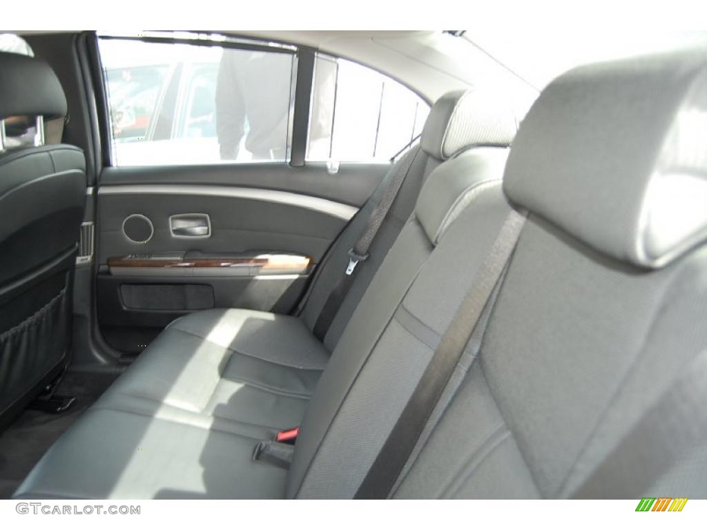 2004 7 Series 745i Sedan - Titanium Silver Metallic / Black/Black photo #5