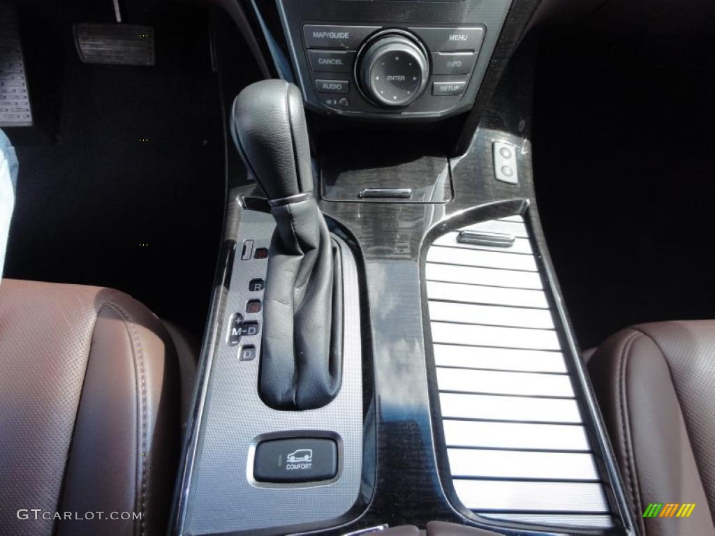2007 MDX Sport - Aspen White Pearl / Bordeaux photo #47