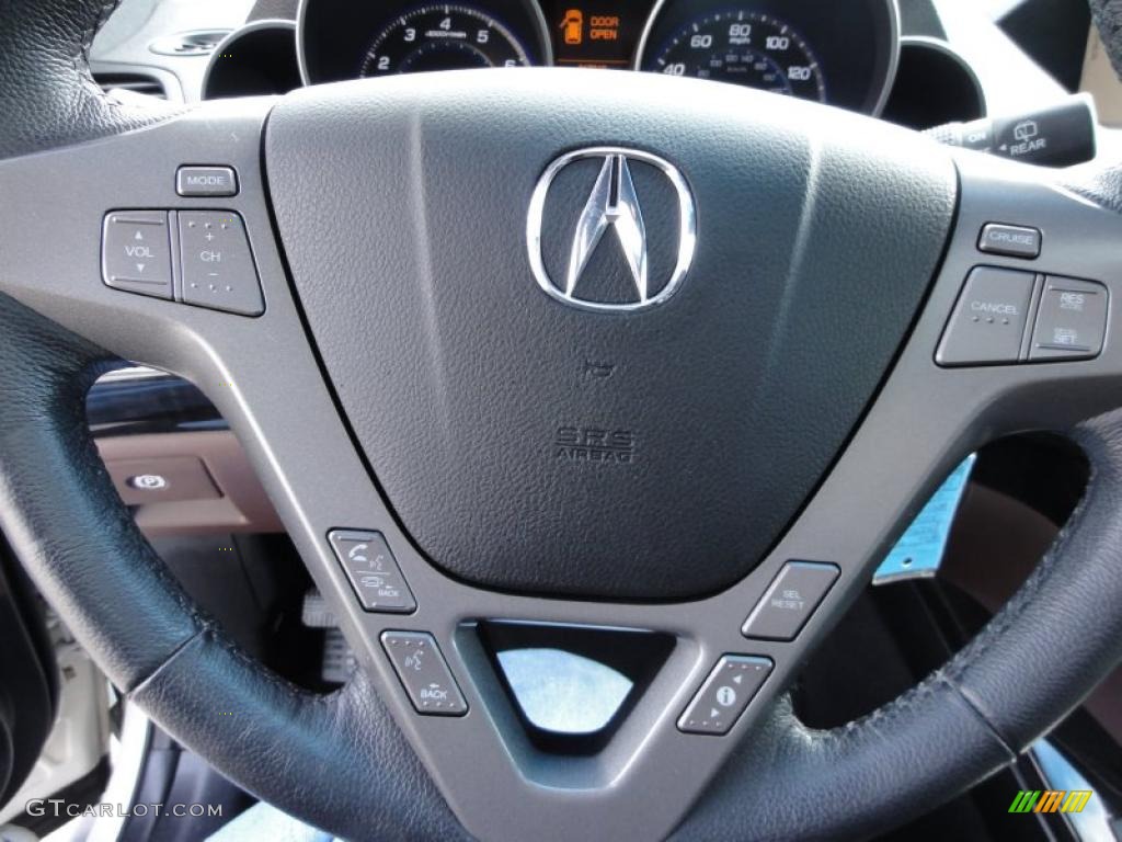 2007 MDX Sport - Aspen White Pearl / Bordeaux photo #54