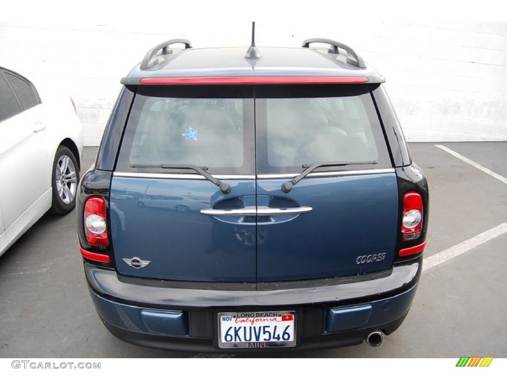 2009 Cooper Clubman - Horizon Blue / Black/Grey photo #3