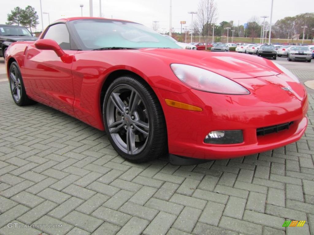 Victory Red 2008 Chevrolet Corvette Coupe Exterior Photo #46670216
