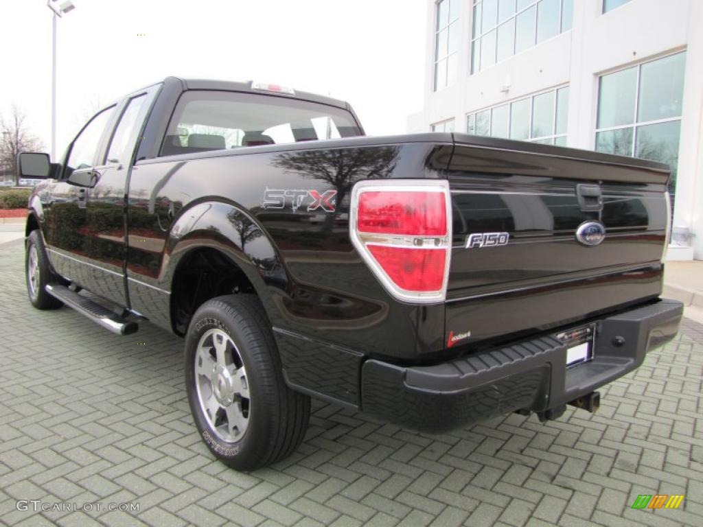 Black 2009 Ford F150 STX SuperCab Exterior Photo #46670993