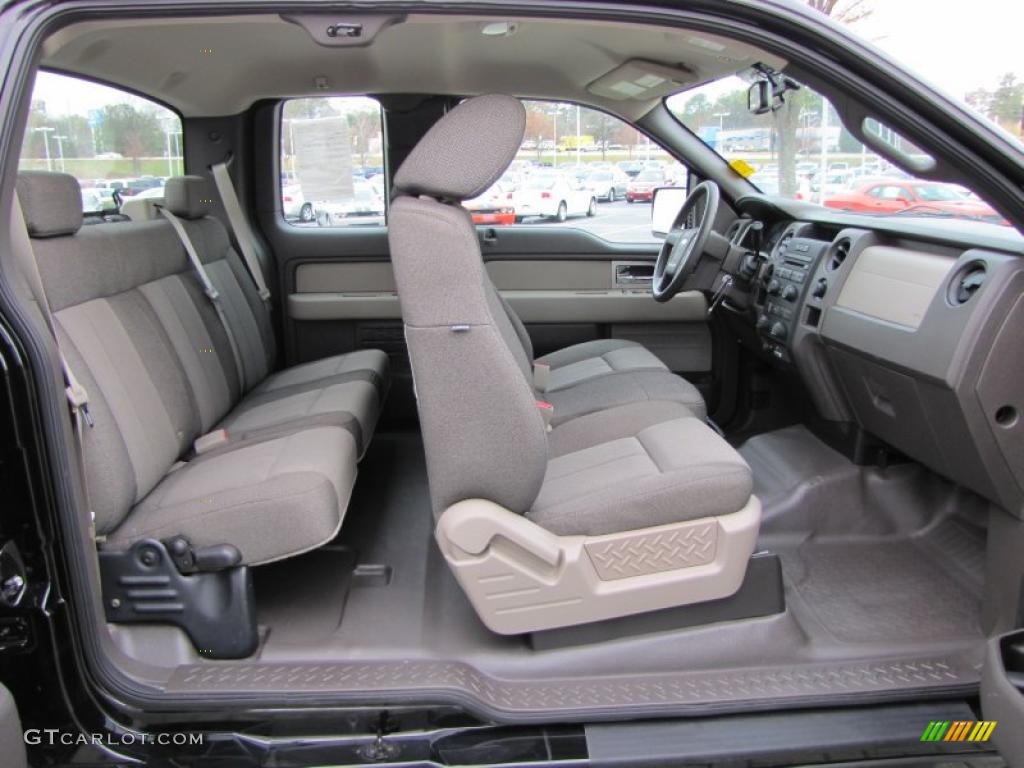 Stone/Medium Stone Interior 2009 Ford F150 STX SuperCab Photo #46671218