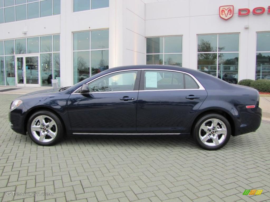 2010 Malibu LT Sedan - Imperial Blue Metallic / Ebony photo #2