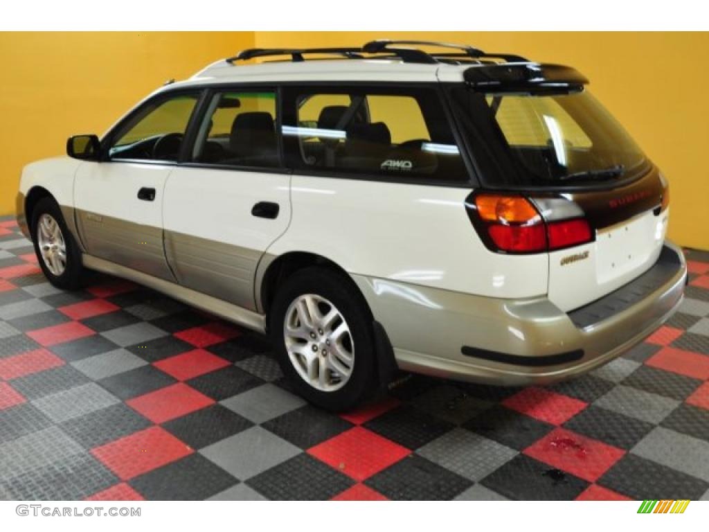 2000 Outback Wagon - White Birch / Black photo #3