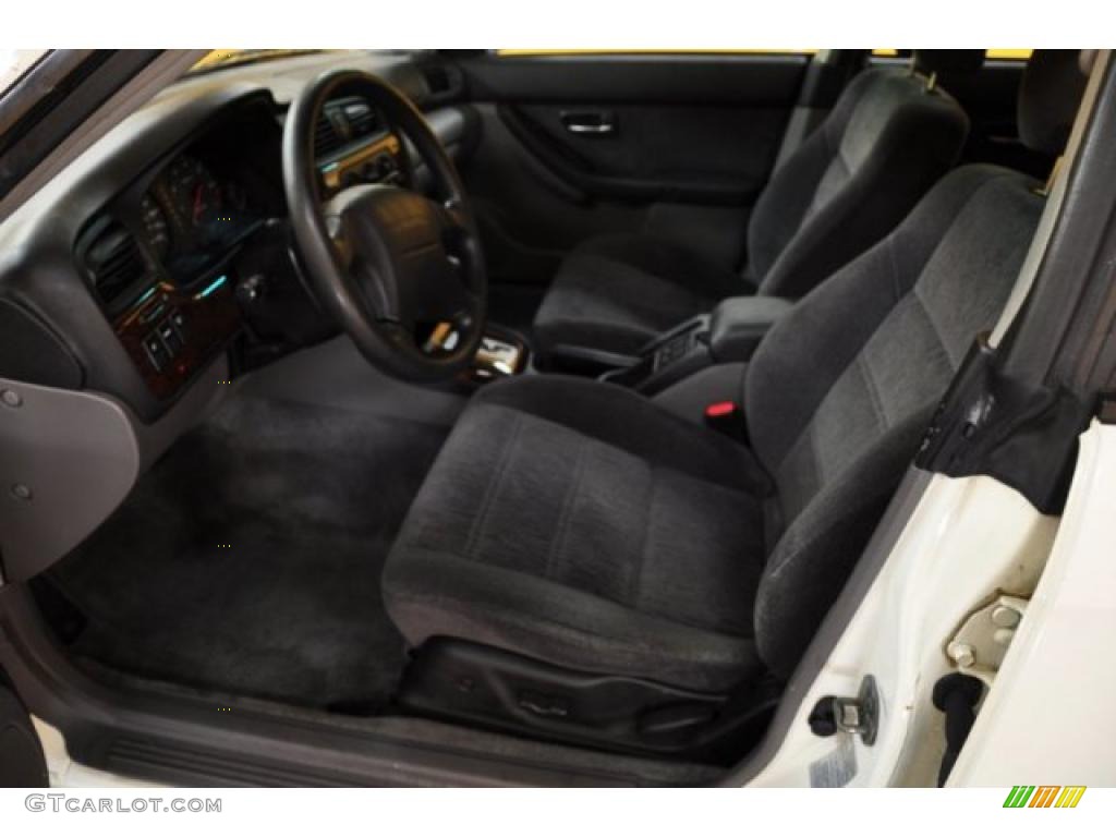 2000 Outback Wagon - White Birch / Black photo #10