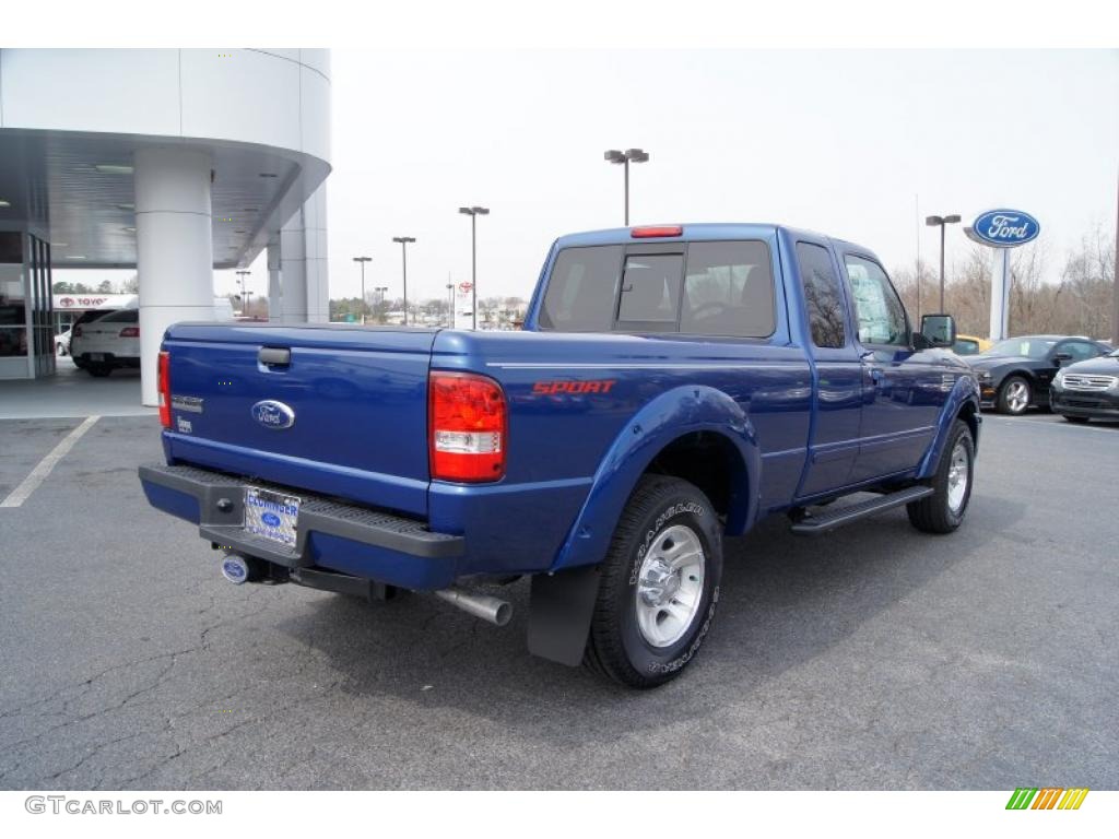 Vista Blue Metallic 2011 Ford Ranger Sport SuperCab Exterior Photo #46673807