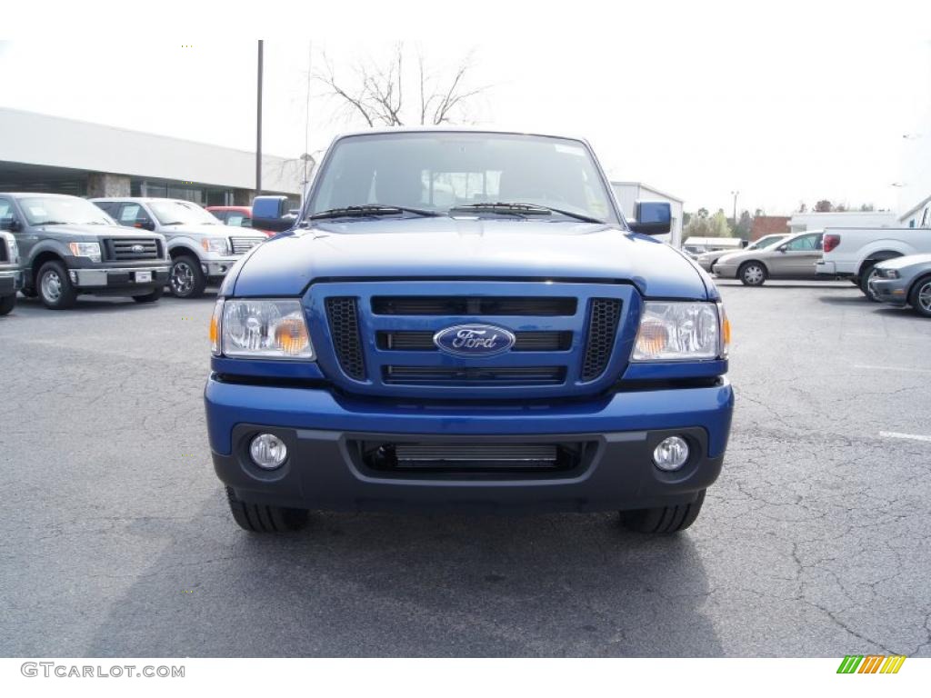 Vista Blue Metallic 2011 Ford Ranger Sport SuperCab Exterior Photo #46673873