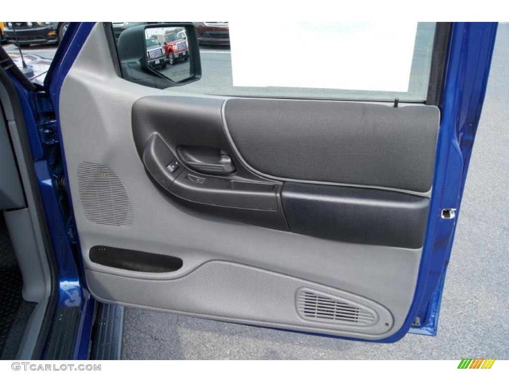 2011 Ford Ranger Sport SuperCab Medium Dark Flint Door Panel Photo #46673975