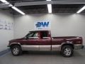 1999 Dark Carmine Red Metallic Chevrolet Silverado 1500 LS Z71 Extended Cab 4x4  photo #6