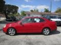 2008 Salsa Red Volkswagen Jetta SE Sedan  photo #2