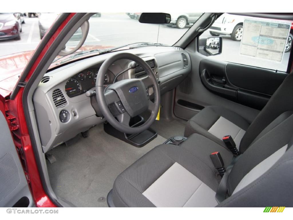 Medium Dark Flint Interior 2011 Ford Ranger XLT SuperCab Photo #46674515