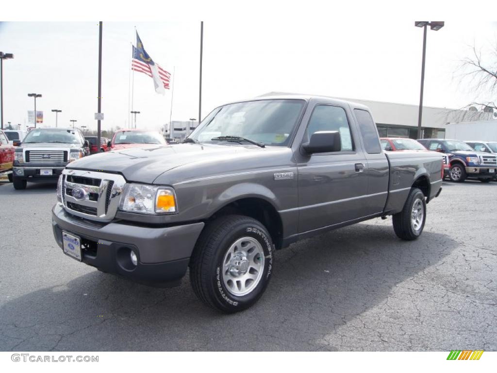 Dark Shadow Grey Metallic 2011 Ford Ranger XLT SuperCab Exterior Photo #46674755
