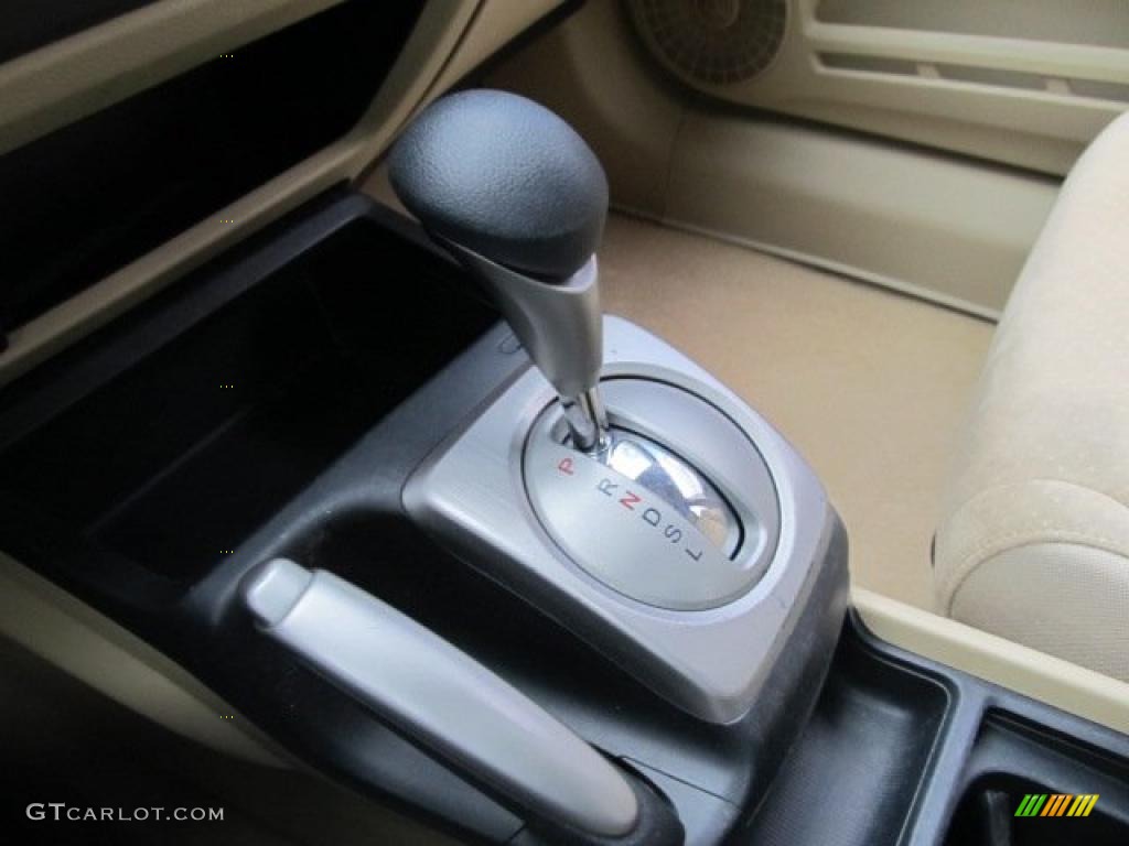 2006 Civic Hybrid Sedan - Galaxy Gray Metallic / Ivory photo #13