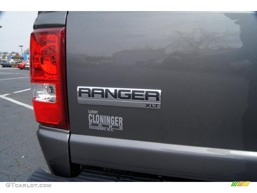 2011 Ranger XLT SuperCab - Dark Shadow Grey Metallic / Medium Dark Flint photo #16