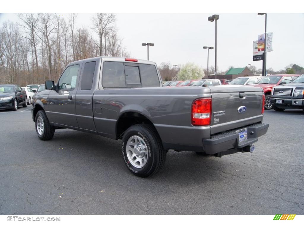 2011 Ranger XLT SuperCab - Dark Shadow Grey Metallic / Medium Dark Flint photo #30