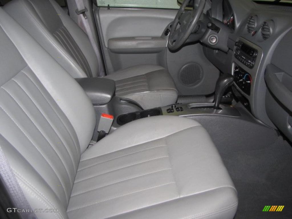 Medium Slate Gray Interior 2007 Jeep Liberty Limited 4x4 Photo #46675317