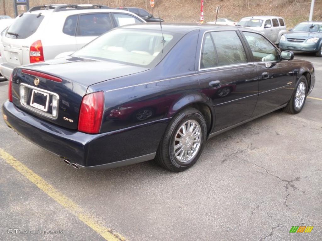 Blue Onyx 2003 Cadillac DeVille DHS Exterior Photo #46675550