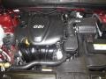 2.4 Liter GDI DOHC 16-Valve CVVT 4 Cylinder 2011 Hyundai Sonata GLS Engine