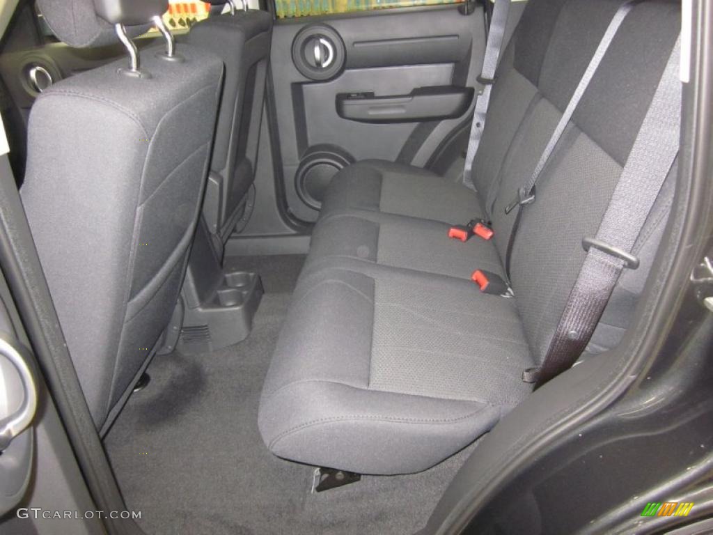 Dark Slate Gray Interior 2011 Dodge Nitro Heat 4x4 Photo #46675796
